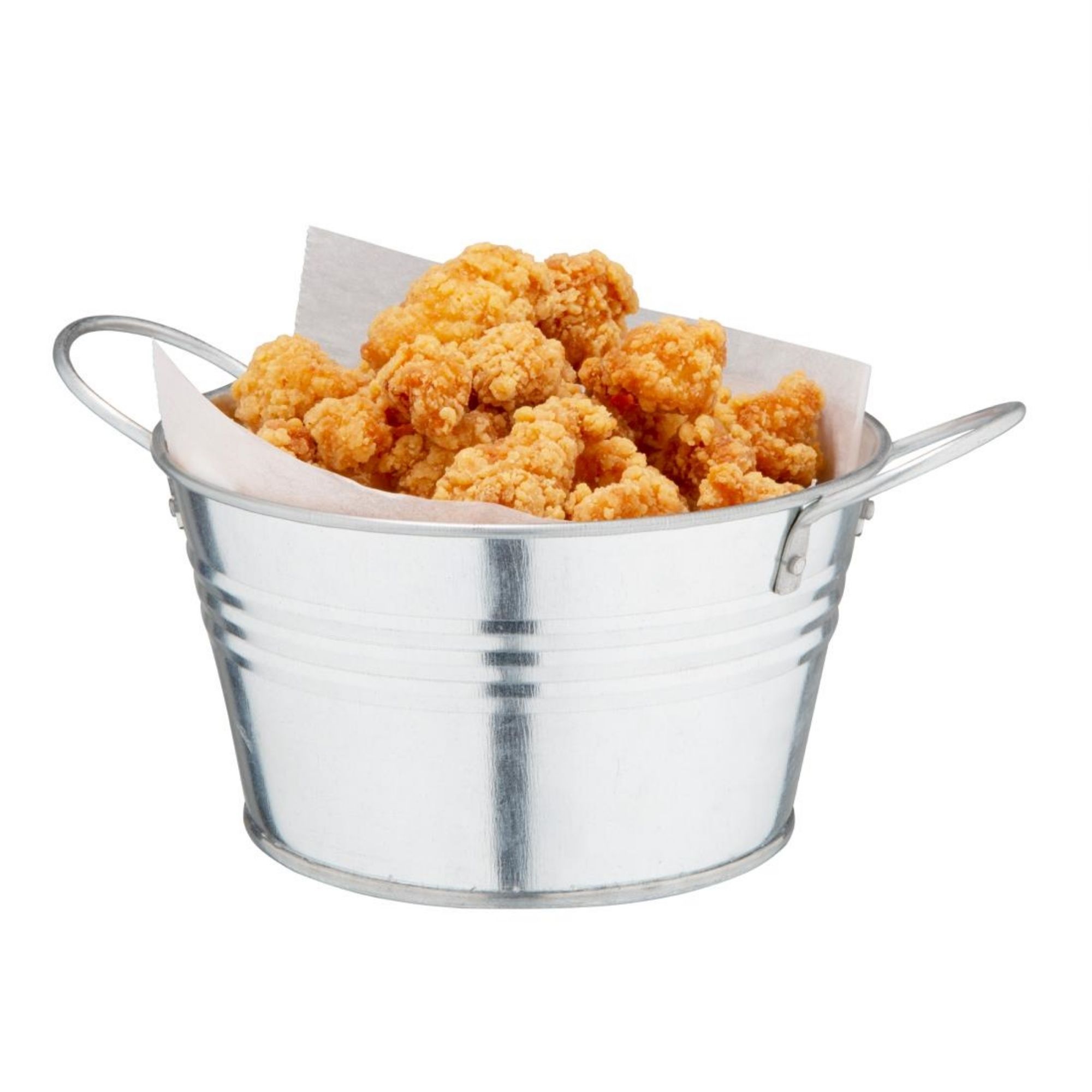 Picture of Olympia Mini Metal Food Bucket Shallow 150mm - DM214