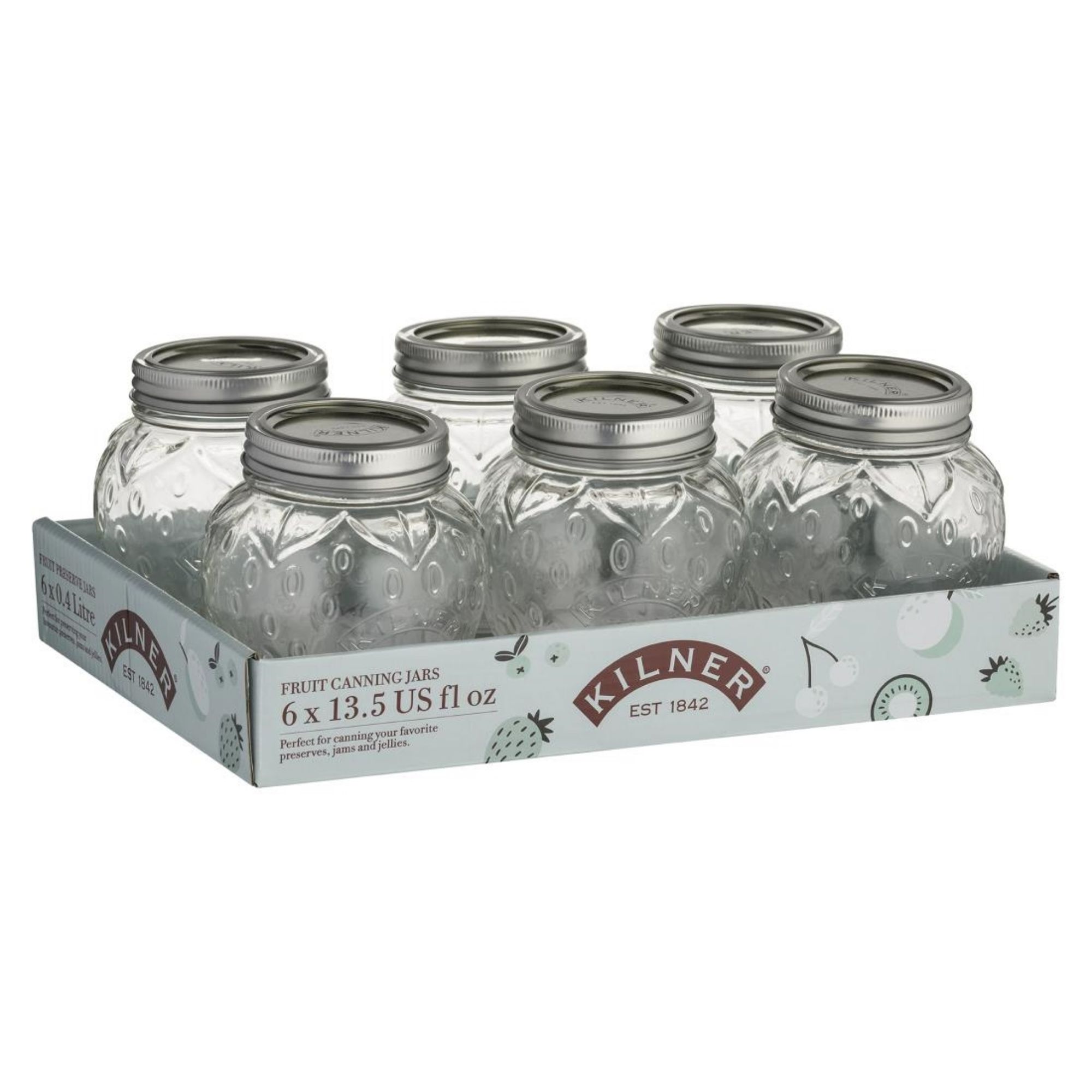 Picture of Kilner Strawberry Jars (6 Pack) - DK791