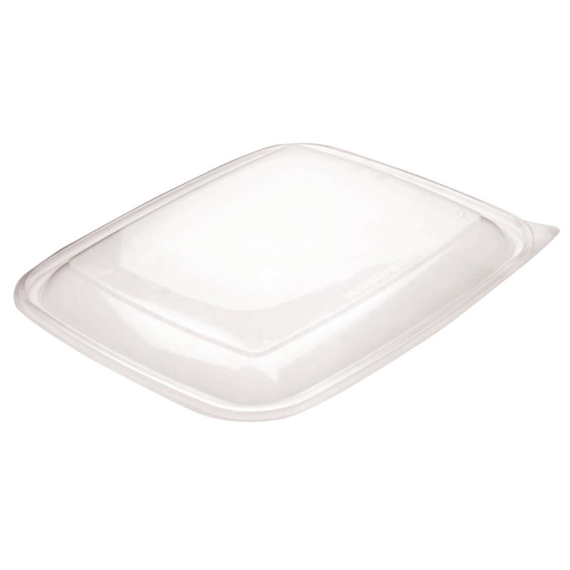 Picture of Fastpac Medium Rectangular Food Container Lids 900ml / 32oz (300 Pack) - DE764