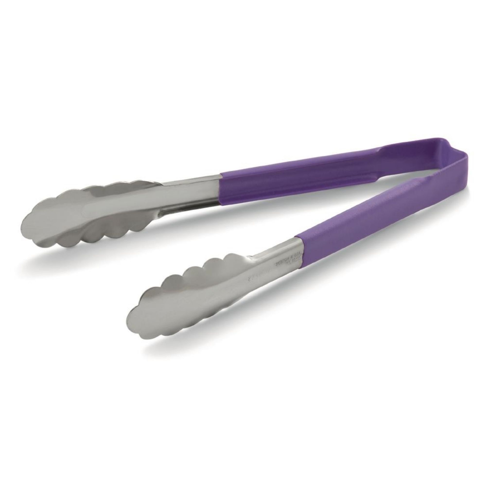 Picture of Vollrath Purple Utility Grip Kool Touch Tong 12" - DC256