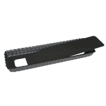 Picture of De Buyer Non-Stick Rectangular Tart Mould With Removable Base 36 cm