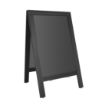 Picture of Olympia Pavement Board Black Wooden Frame 700x1200mm - CU993