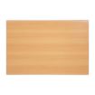 Picture of Bolero Pre-drilled Rectangular Tabletop Beech Effect - CW130