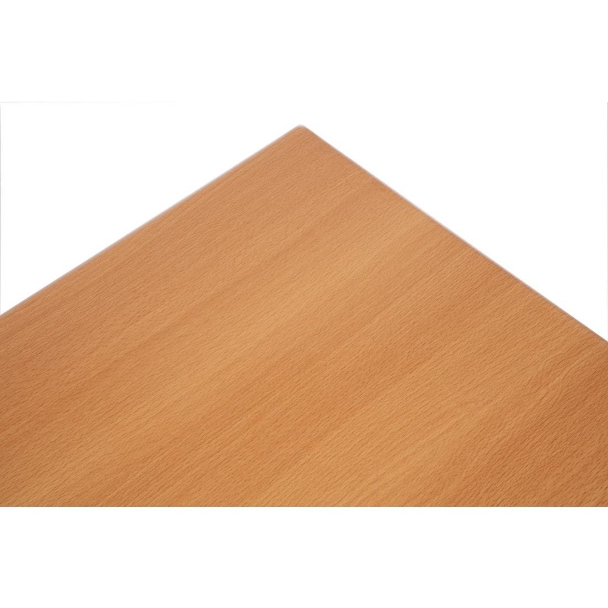 Picture of Bolero Pre-drilled Rectangular Tabletop Beech Effect