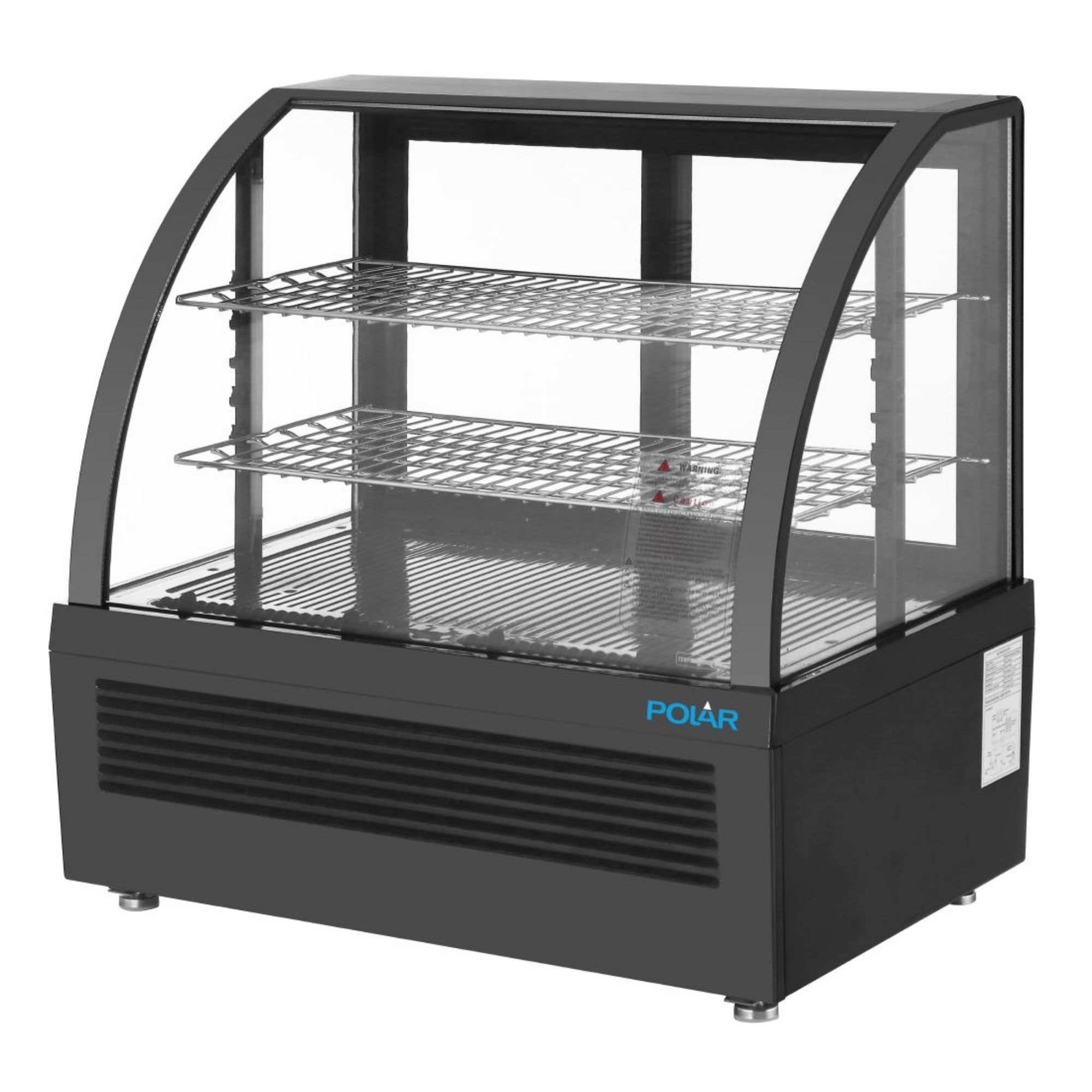 Picture of Polar C-Series Countertop Display Fridge Black 100Ltr