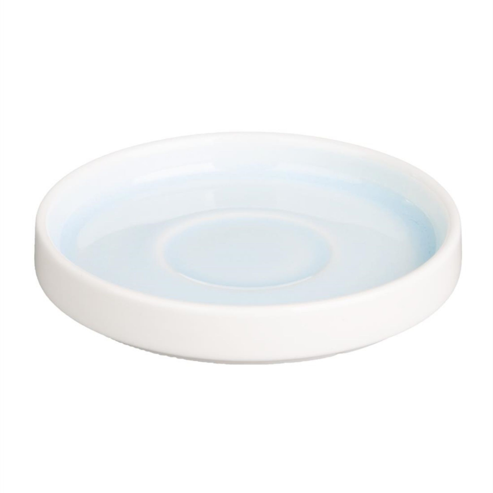 Picture of Olympia Fondant Saucers Aqua 115mm (6 pack) - CU183