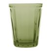 Picture of Olympia Cabot Panelled Glass Tumbler Green 260ml (6 pack) - CR829