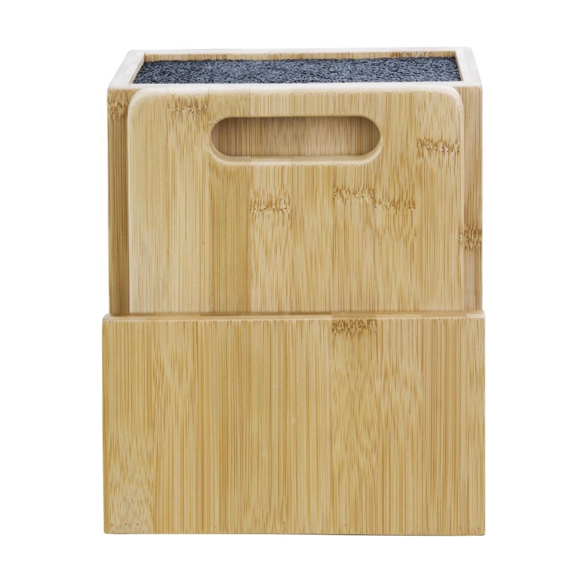 Picture of Vogue Wooden Universal Knife Block and Chopping Board - CP863