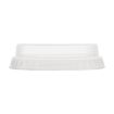 Picture of Vegware Compostable Flat Lids With No Hole 200ml / 7oz (1000 pack) - CL701