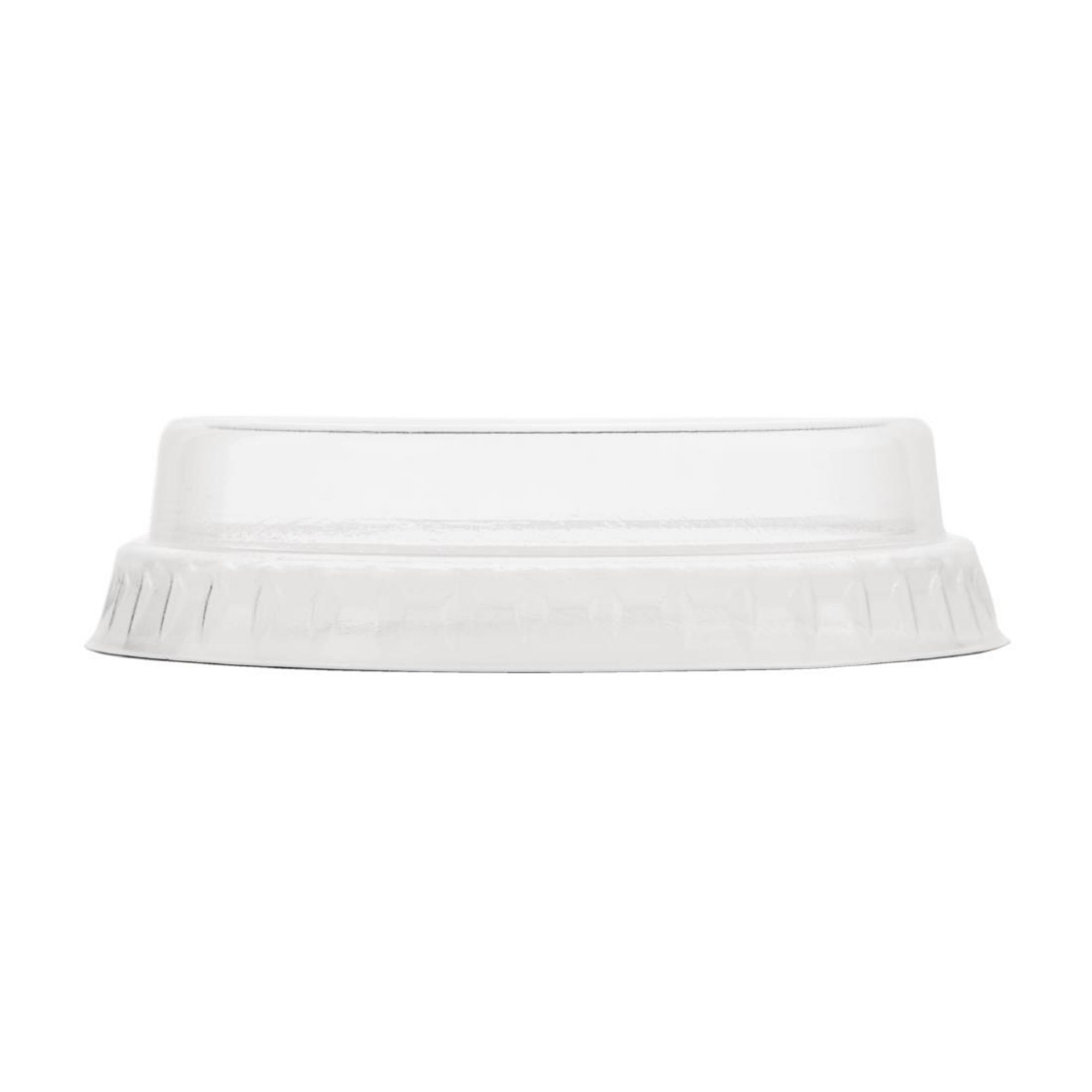 Picture of Vegware Compostable Flat Lids With No Hole 200ml / 7oz (1000 pack) - CL701