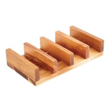 Picture of Olympia Acacia Wood Taco Stand