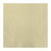 Picture of Fasana Lunch Napkin Crème 33x33cm 2ply 1/4 Fold (1500 Pack) - CK878