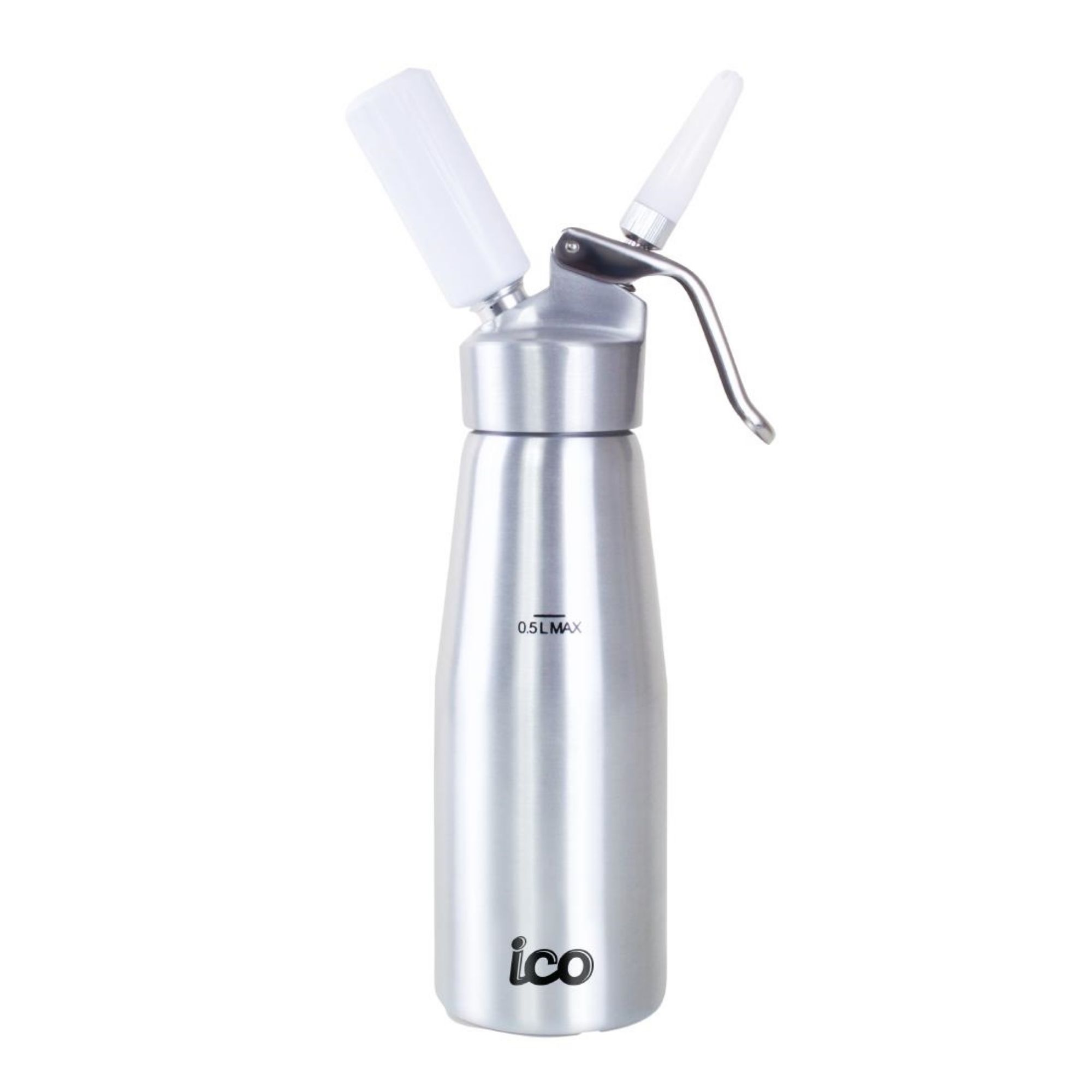 Picture of ICO Aluminium Whipped Cream Dispenser Silver 500ml - CH036