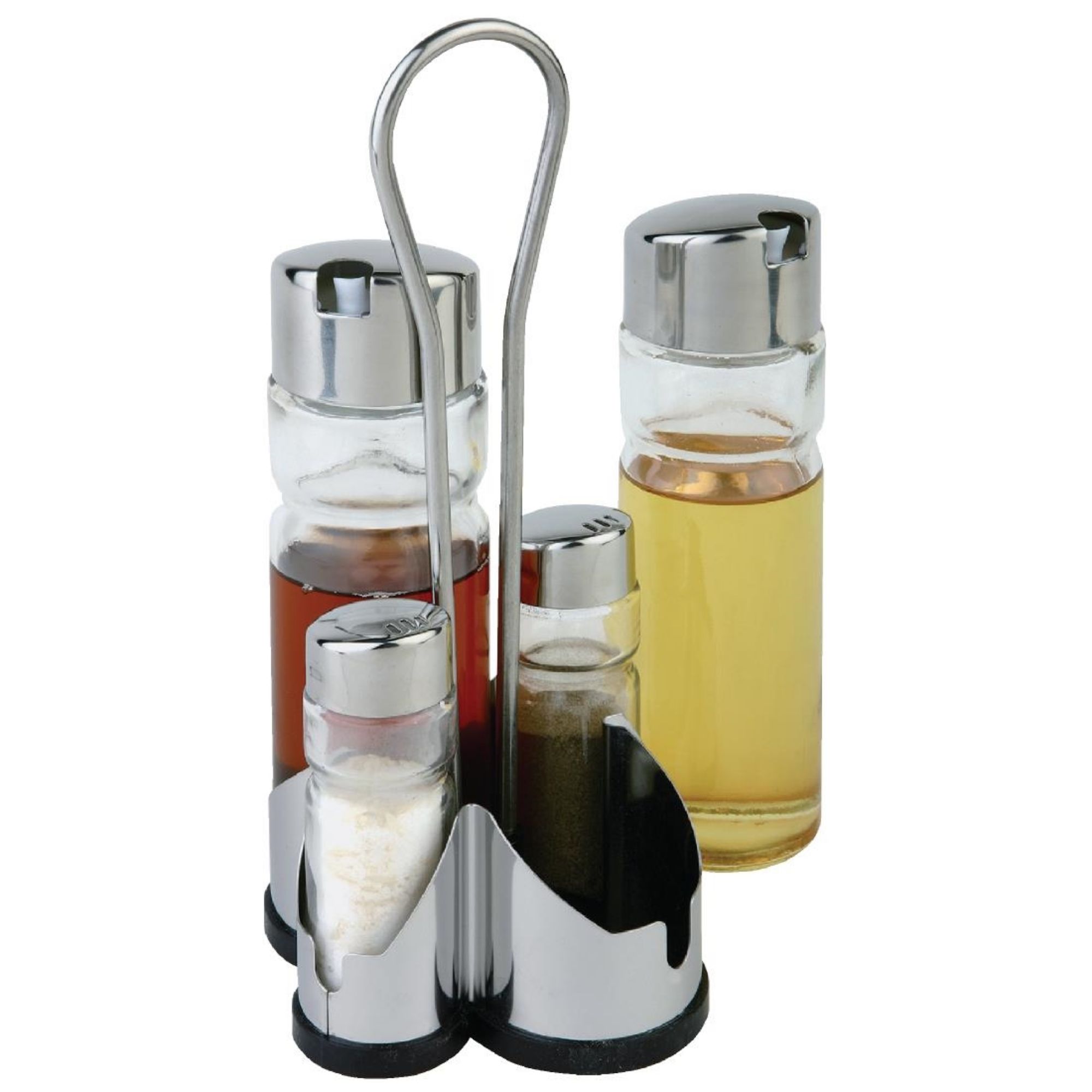 Picture of APS Complete Cruet Set and Stand - CF297