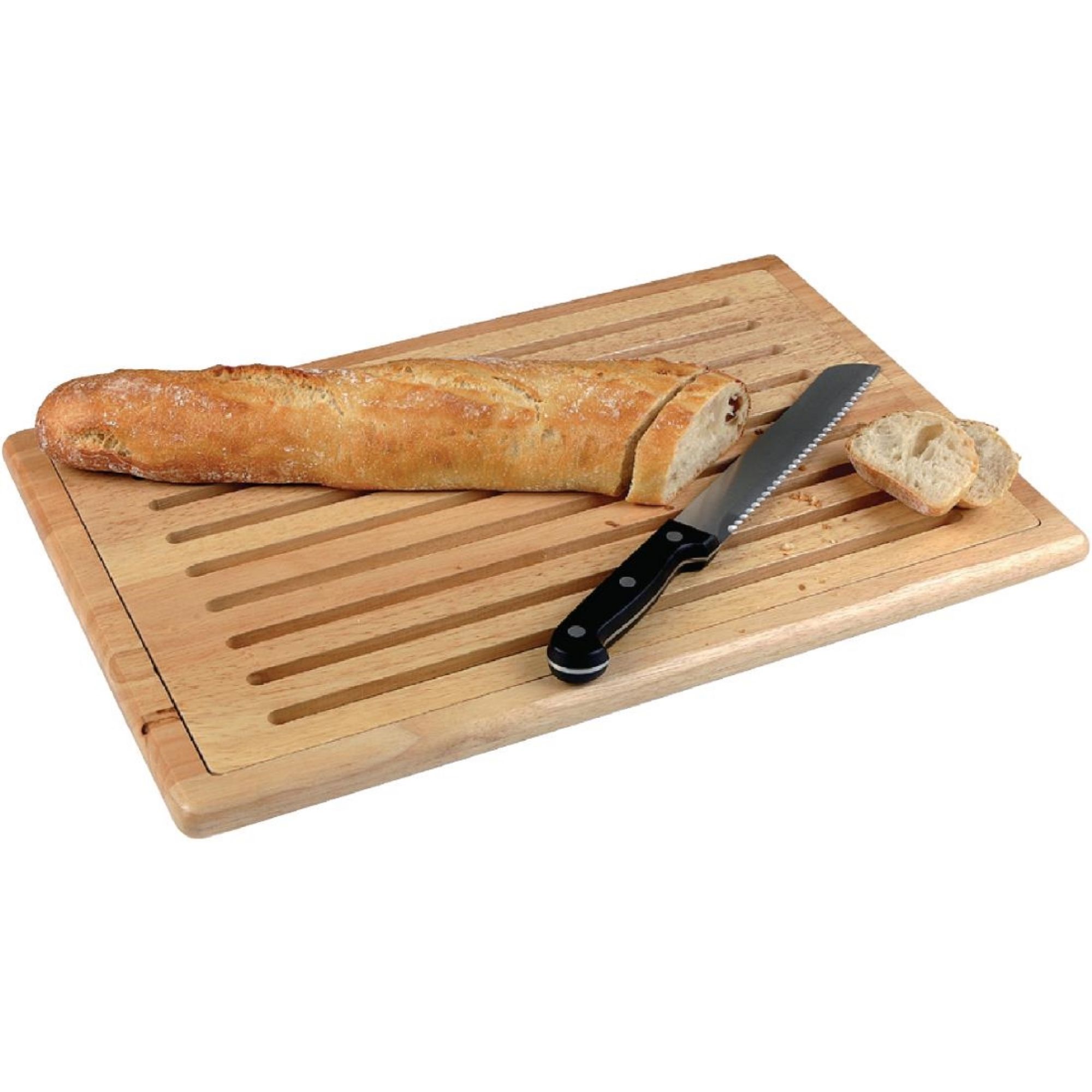 Picture of APS Thick Slatted Wooden Chopping Board - CF029