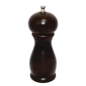 Picture of Olympia Dark Wood Salt and Pepper Mill 6in
