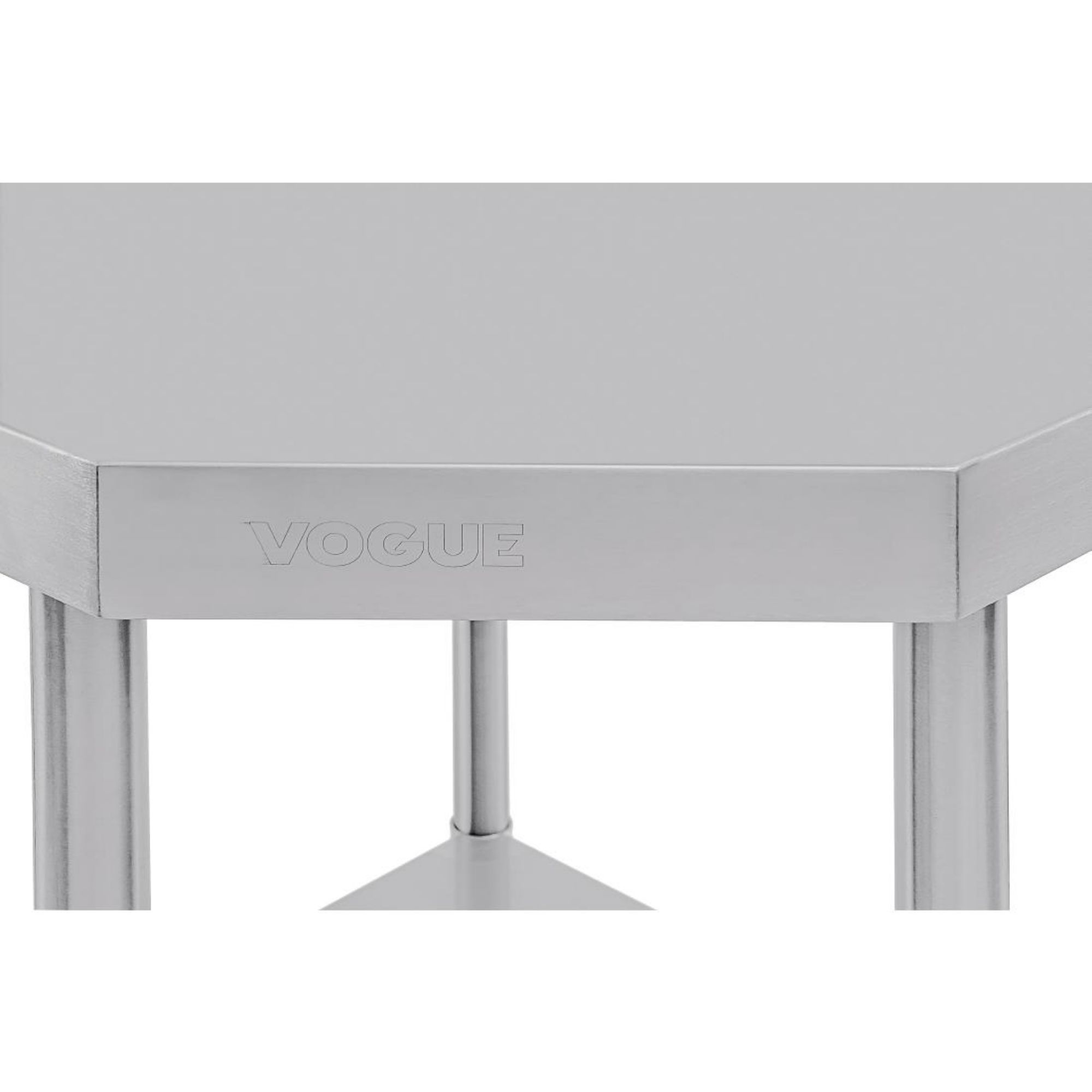 Picture of Vogue Stainless Steel Corner Table 600mm