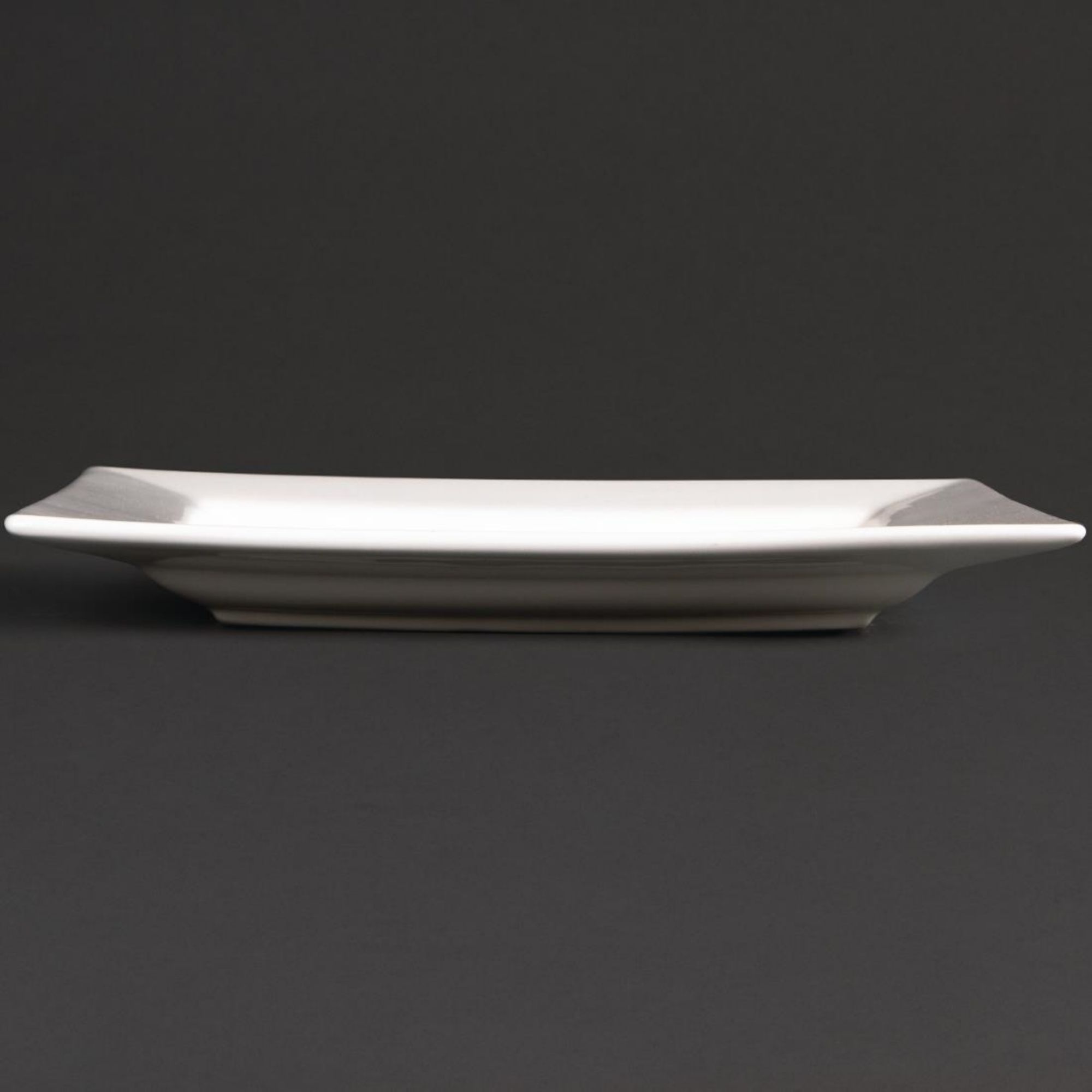 Picture of Olympia Lumina Square Plates White 233mm (4 pack)