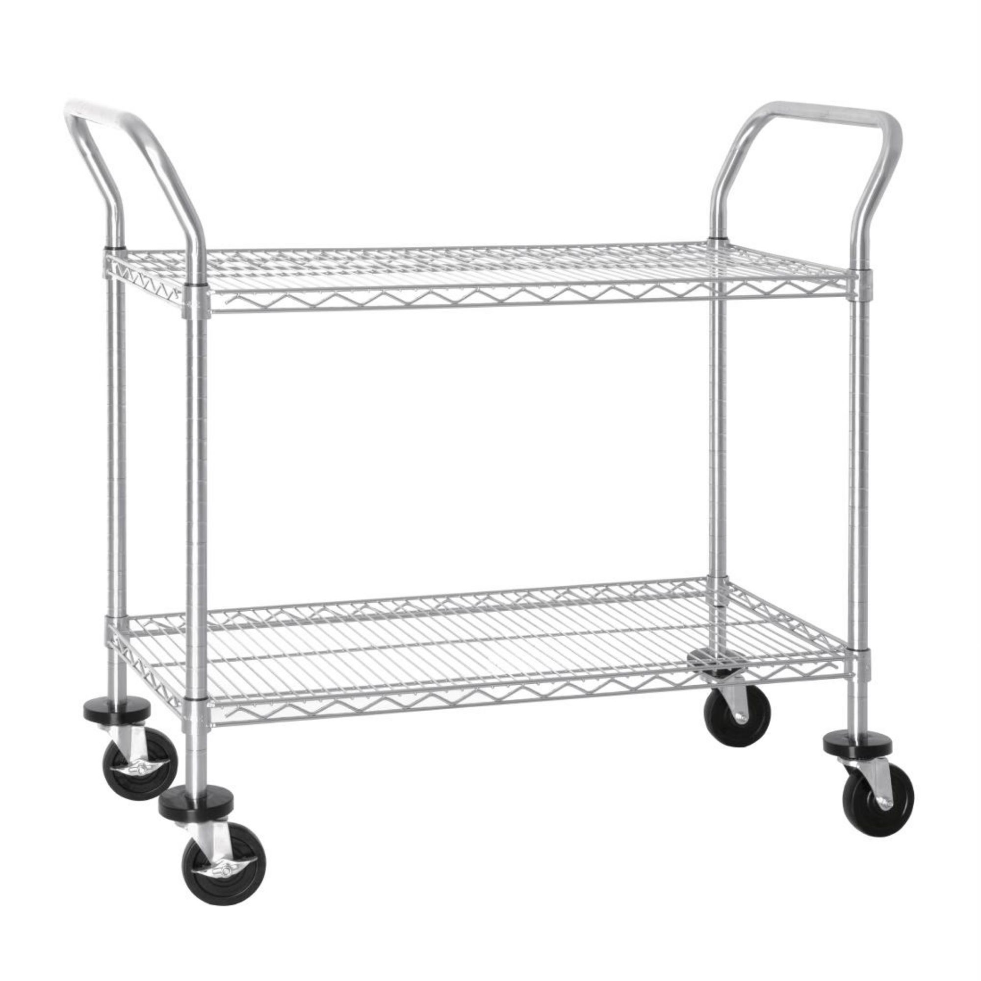 Picture of Vogue Chrome 2 Tier Wire Trolley - CC430