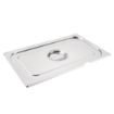 Picture of Vogue Stainless Steel 1/1 Gastronorm Notched Lid - CB170