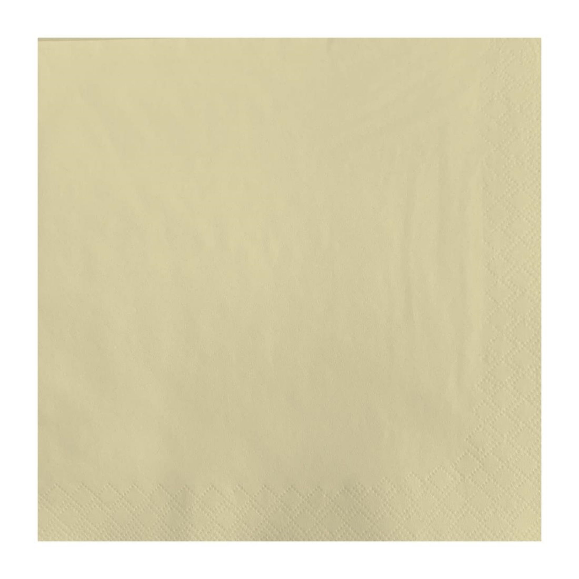 Picture of Fasana Dinner Napkin Crème 40x40cm 3ply 1/4 Fold (1000 Pack) - CC591