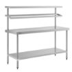 Picture of Vogue Stainless Steel Prep Station with Gantry Large 1800x600mm - CB909