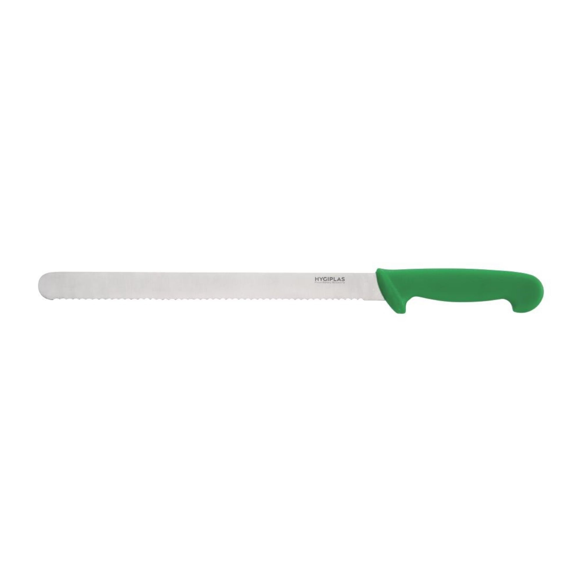 Picture of Hygiplas Serrated Slicer Green 30.5cm