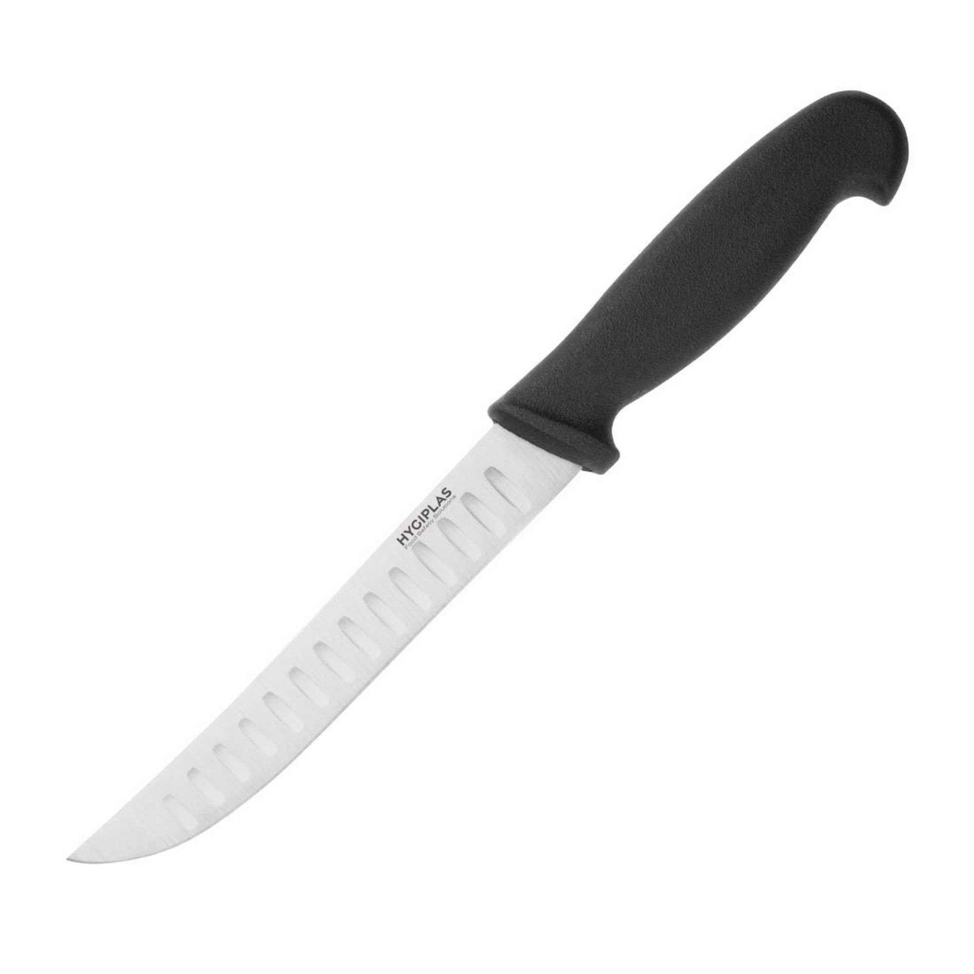 Picture of Hygiplas Scalloped Utility Knife Black 12.5cm - C420