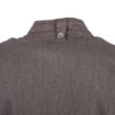 Picture of Chef Works Hartford Lightweight L/S Zipper Coat Graphite Size S - BB263-S