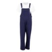 Picture of Southside Bib & Brace Cotton Canvas Dungarees Navy S - BA174-S