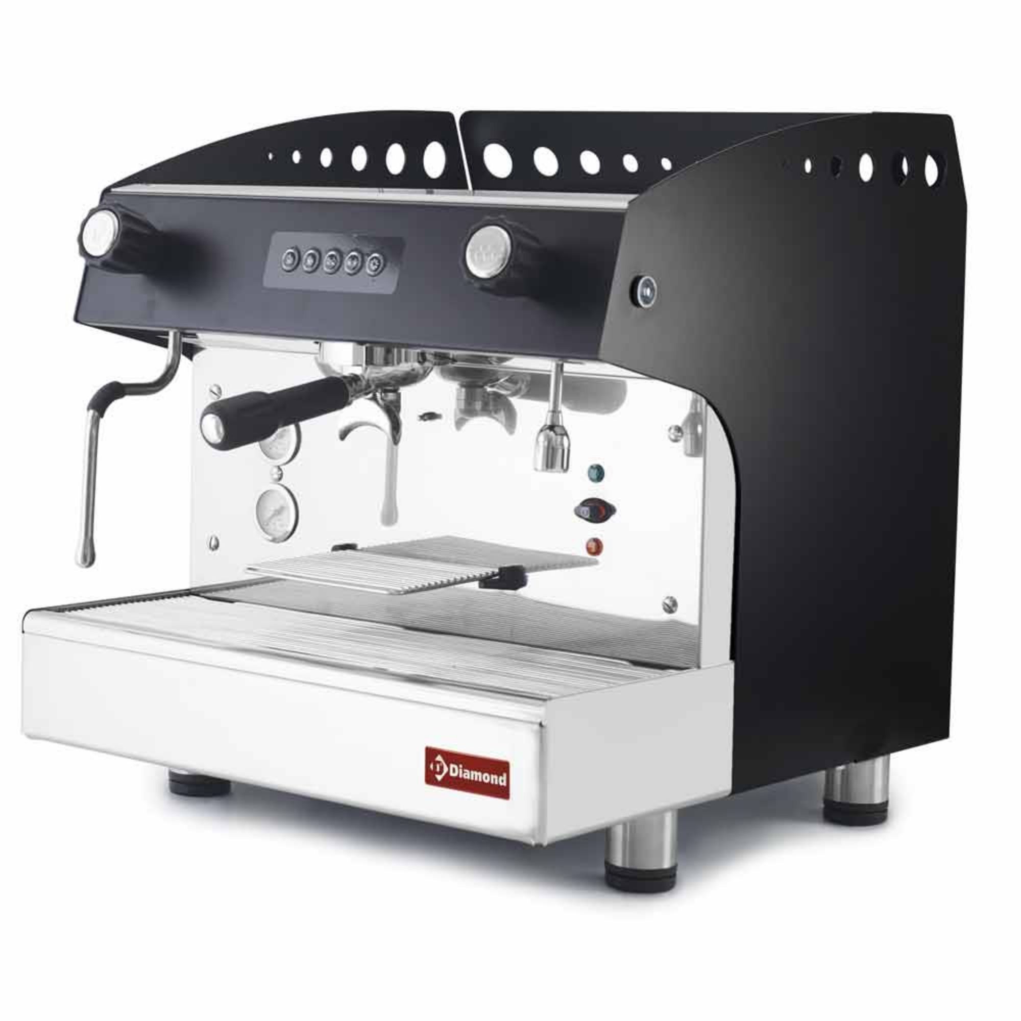 Picture of Automatic coffee machine 1 group - BLACK - COMPACT/1EB