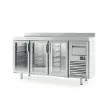 Picture of Infrico 3 Glass Dr Tall Back Bar Counter With Upstand 510L - FMPP2000CROG