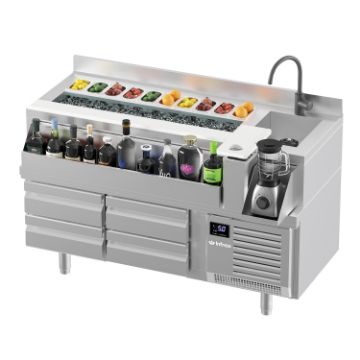 Picture of Infrico BST2000R Undercounters Cocktail Table Bar Station Series – Bar Station