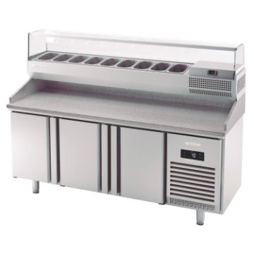Picture of Infrico MPG1980 Undercounters Pizza Table Gn1/1 700 Series – Pizza Undercounter Refrigerator Gn1/1 700 Serie (GN 1/1)