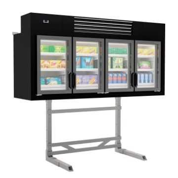 Picture of Infrico AS25UL1 Supermarket Cases – Top Combi Cabinet For Horizontal Freezer