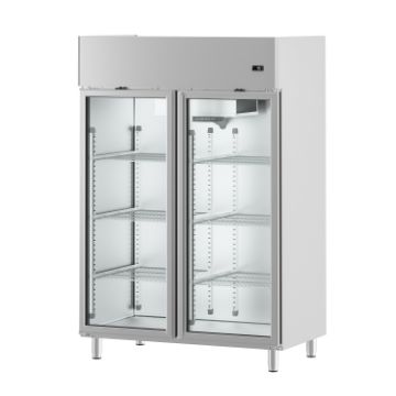 Picture of Infrico IAG1402CR I-Line IAG 700/1400 Series – Glass Door Reach-In Refrigerators GN 2/1