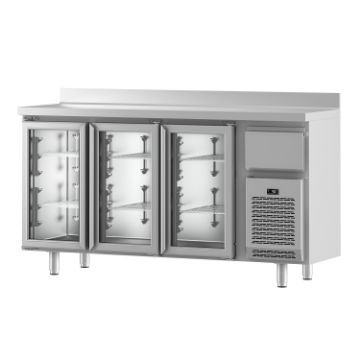 Picture of Infrico IF604PCR I-Line Counter Front If 600 Series – Glass Door Tall Back Bar Counter. If Serie