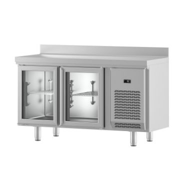 Picture of Infrico IF602PCR I-Line Counter Front If 600 Series – Glass Door Tall Back Bar Counter. If Serie