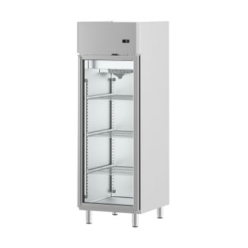 Picture of Infrico IAG701CR I-Line IAG 700/1400 Series – Glass Door Reach-In Refrigerators GN 2/1