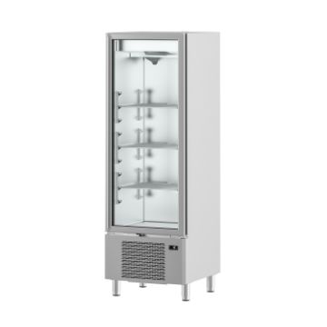 Picture of Infrico IAN501CR I-Line Refrigeration Cabinet Ian 500/1000 Series – Glass Door Reach-In Refrigerators Infricool