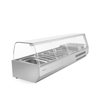 Picture of Infrico VIP230013C Display Cases – Refrigerated Pizza & Sandwiches Cases 1/4 Trays