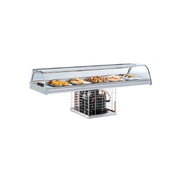Picture of Infrico VEB7CC Display Cases – Bar Display Exhibitor Case And Plate