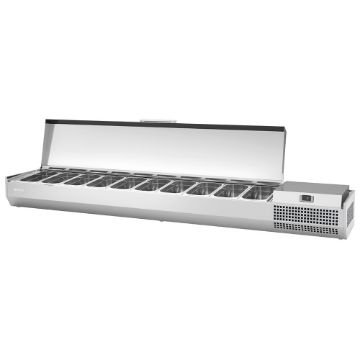 Picture of Infrico VIP13301/4T Display Cases – Refrigerated Pizza & Sandwiches Cases 1/4 Trays