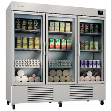 Picture of Infrico AN67CR American Line Refrigeration Cabinet Gn 2/1 Series – Reach In Refrigerator And Freezer GN 2/1 (GN 2/1)