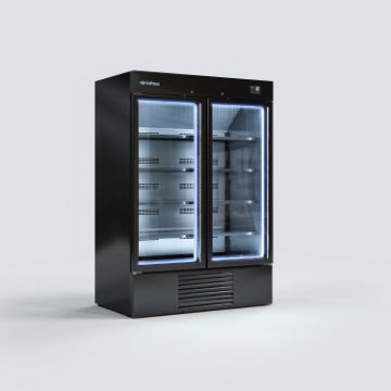 Picture of Infrico ERC130PHBT Bottle Coolers Vertical Refrigerated Display Minimarket Series – Minimarket Glass Door Merchandiser Refrigeration And…
