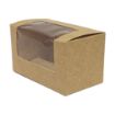 Picture of Fiesta Recyclable Bloomer Box with PET Window 70x125mm (500 pack) - FT652