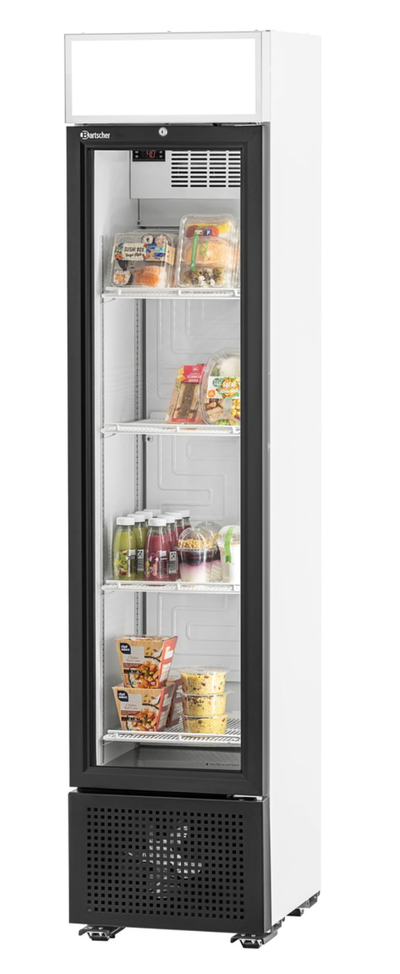 Picture of Bartscher Glass-doored refrigerator GTK1-123
