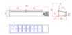 Picture of REFRIGERATED COUNTER TOP 1/3 GN x 8
