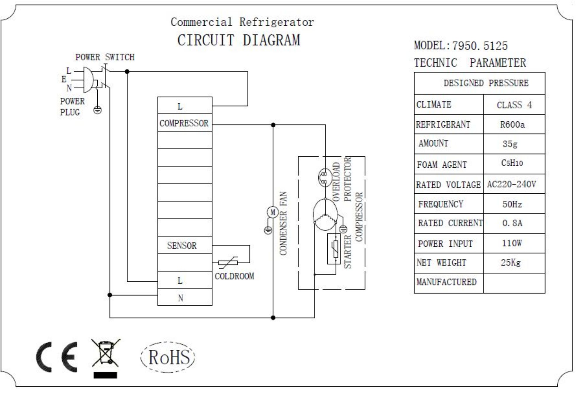 Picture of REFRIGERATED COUNTER TOP 1/3 GN x 4