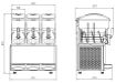 Picture of Combisteel Slush Machine 3X12L - 7537.0015